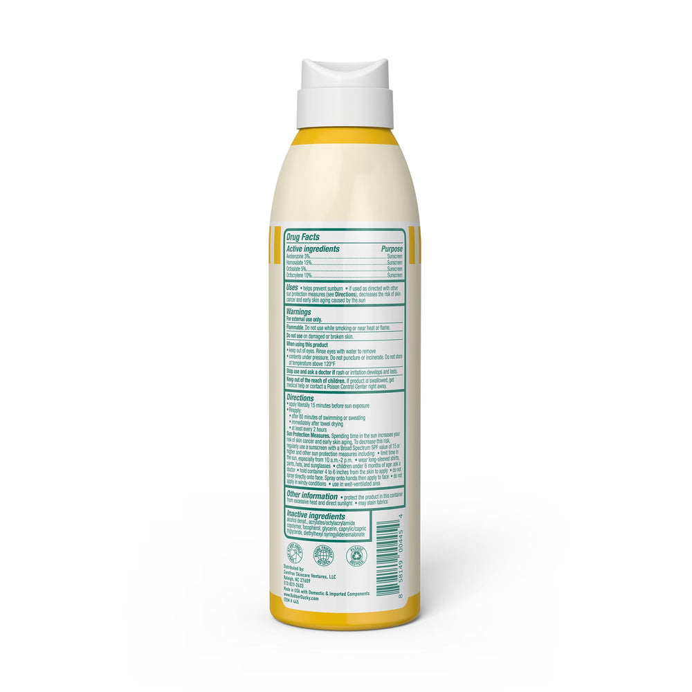 Rubber Ducky beach scent sunscreen 6 oz packaging