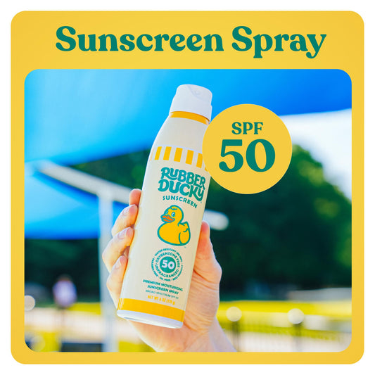 Rubber Ducky spray from any-angle application for easy reapplication