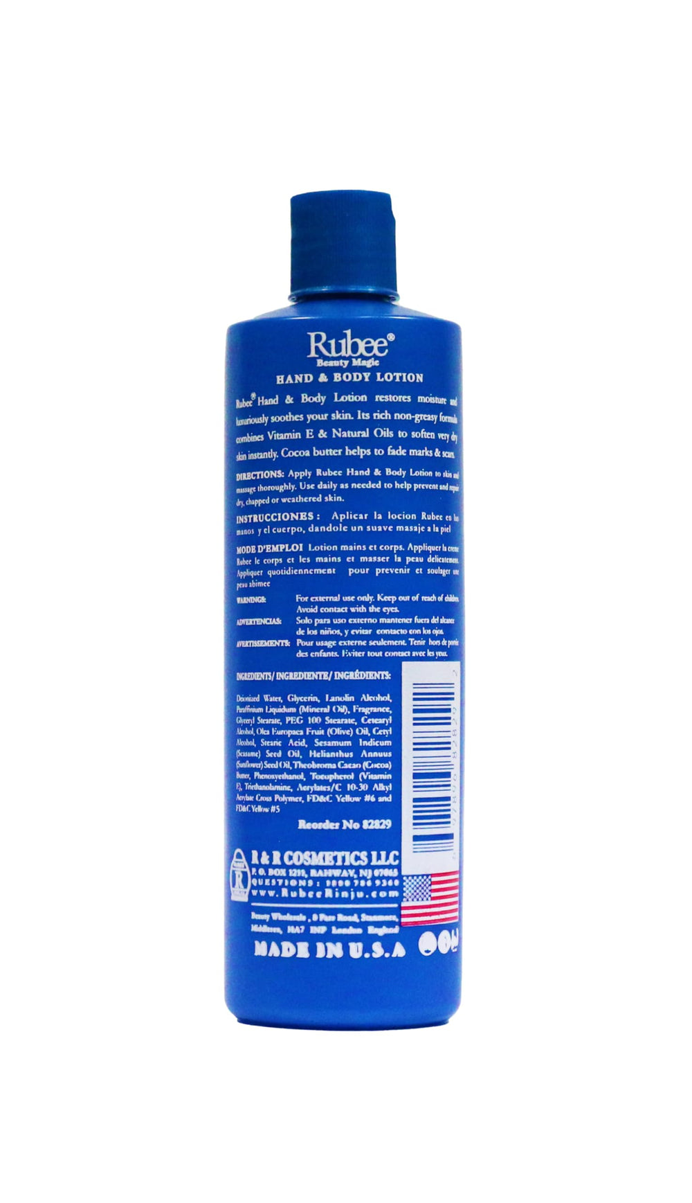 RUBEE dry skin hand cream application image suggesting smoothing and moisture protection