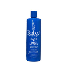 RUBEE vitamin E moisturizer bottle highlighting nourishing daily care formula