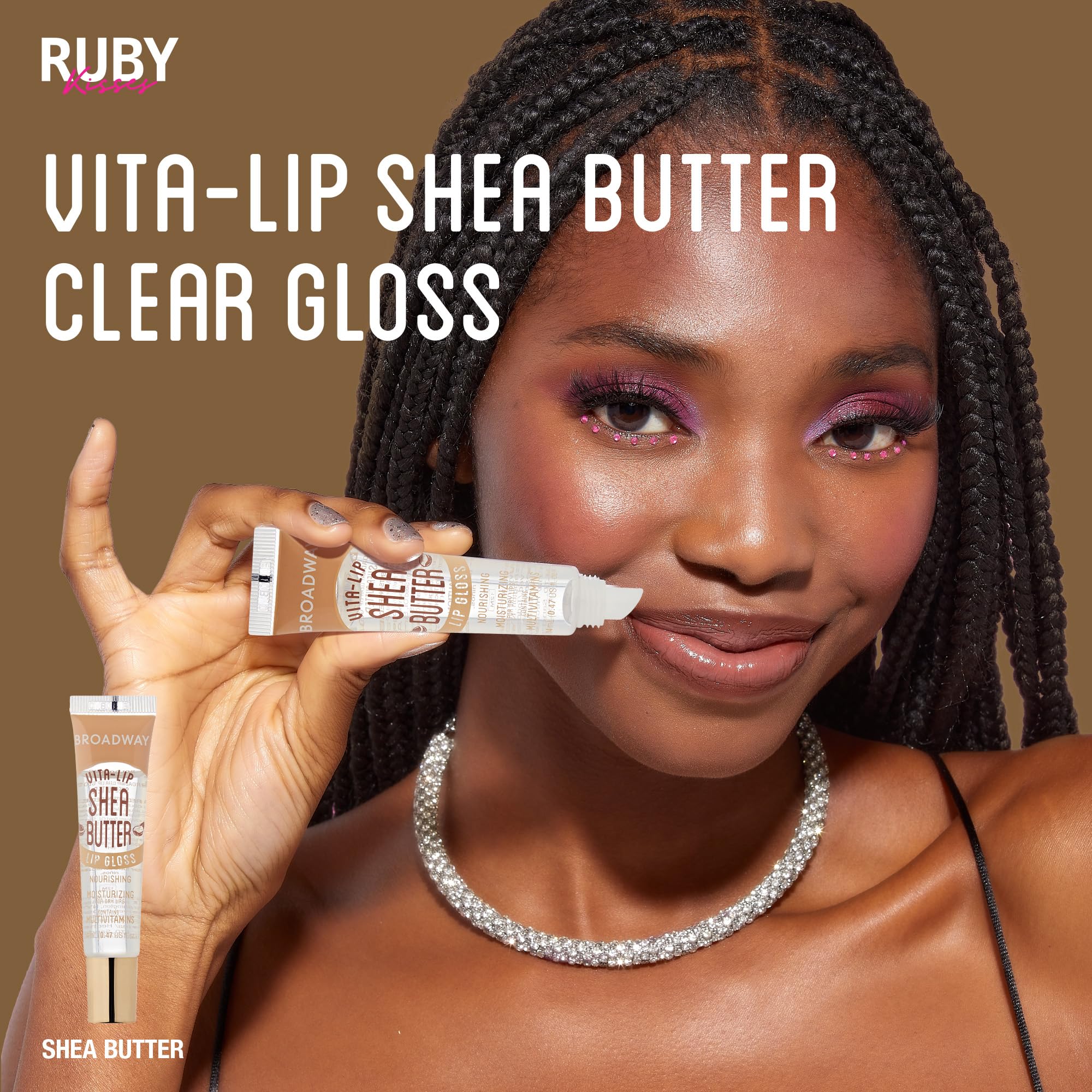 Coconut oil in Vita-Lip gloss delivering lightweight moisture and shine.