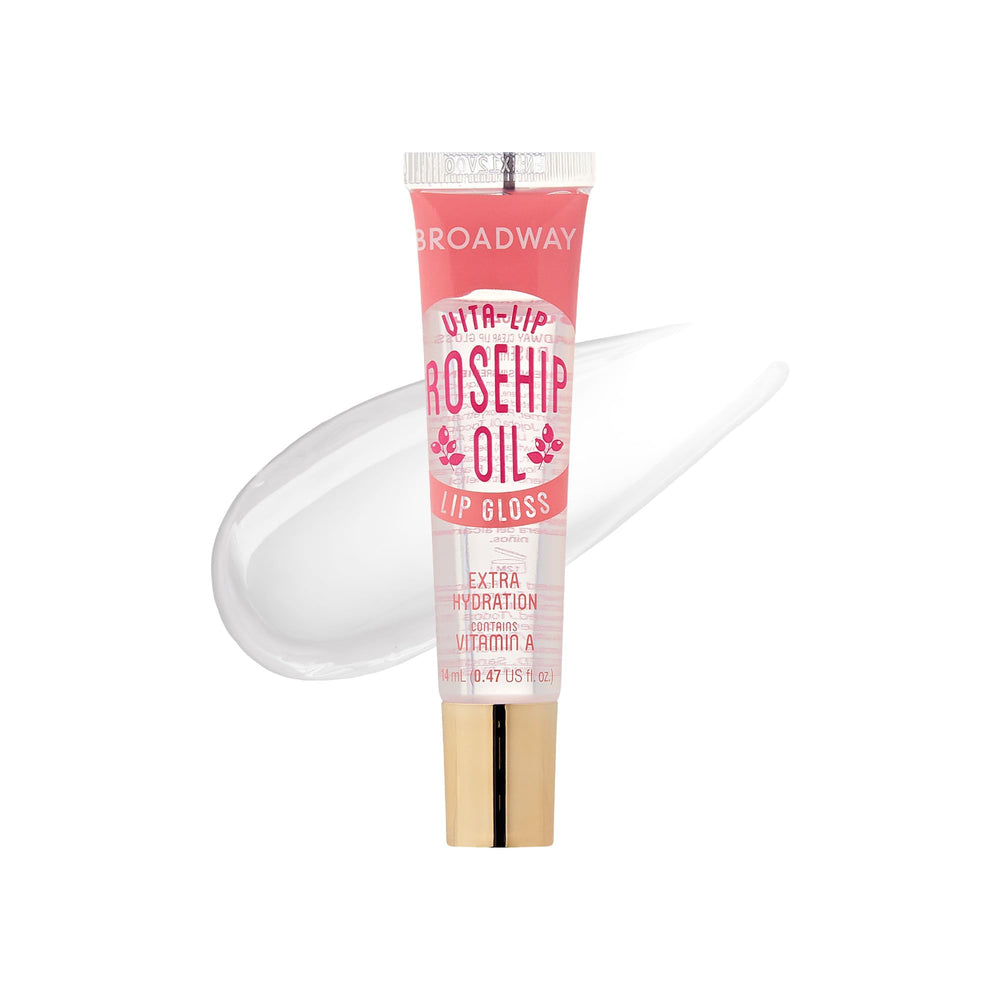 Ruby Kisses Broadway Vita-Lip non-stick moisturizing formula close-up.