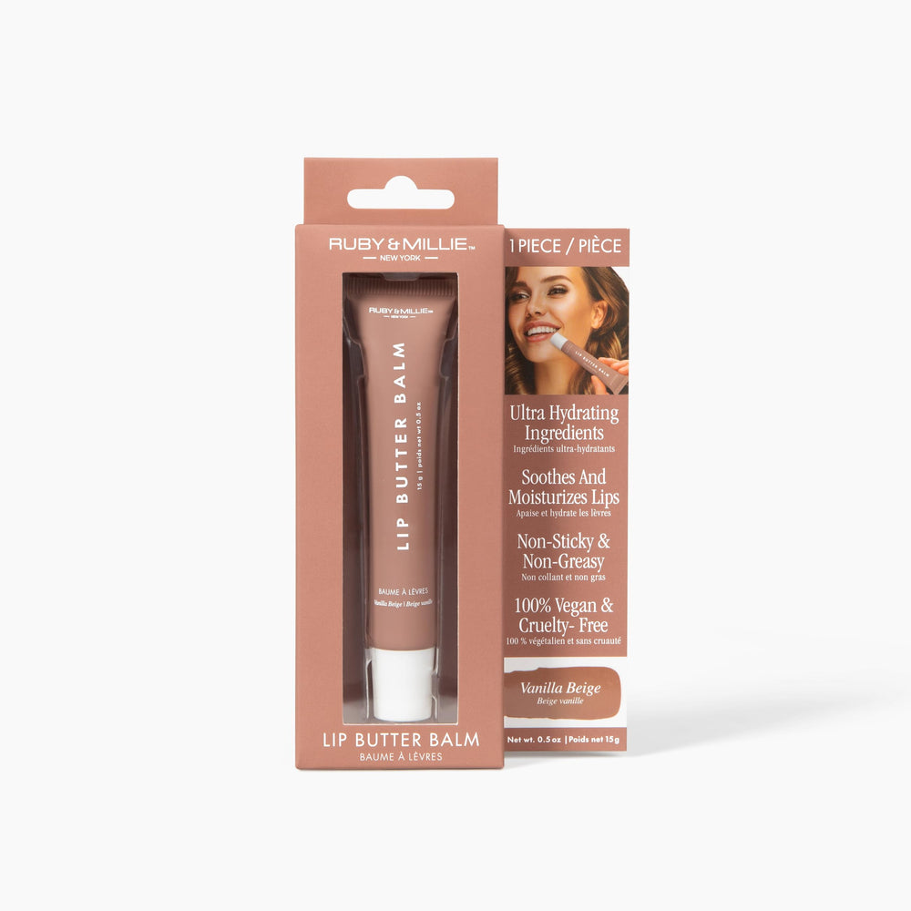 Ruby & Millie compact purse-size balm ideal for on-the-go touch-ups.