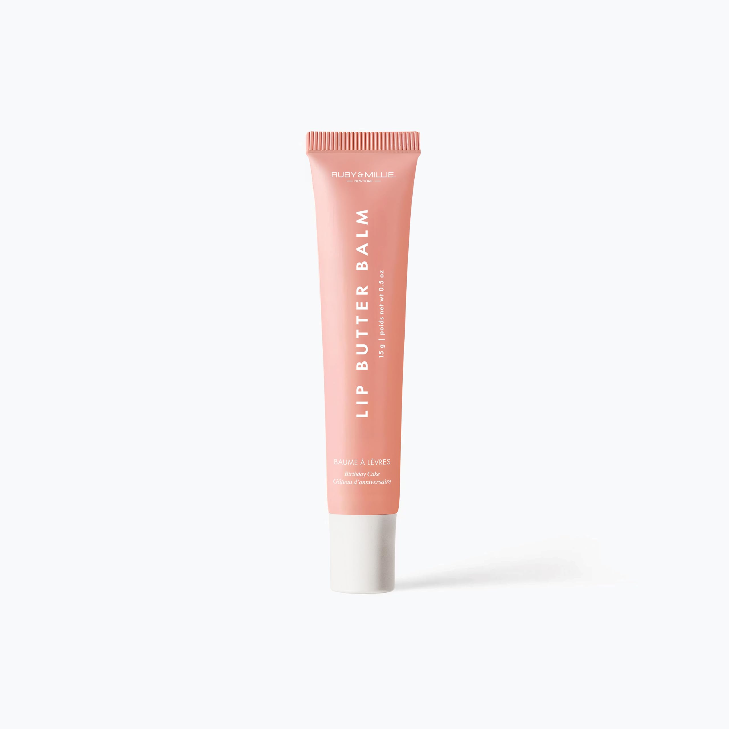 Ruby & Millie compact purse-size lip balm ready for on-the-go touch-ups.