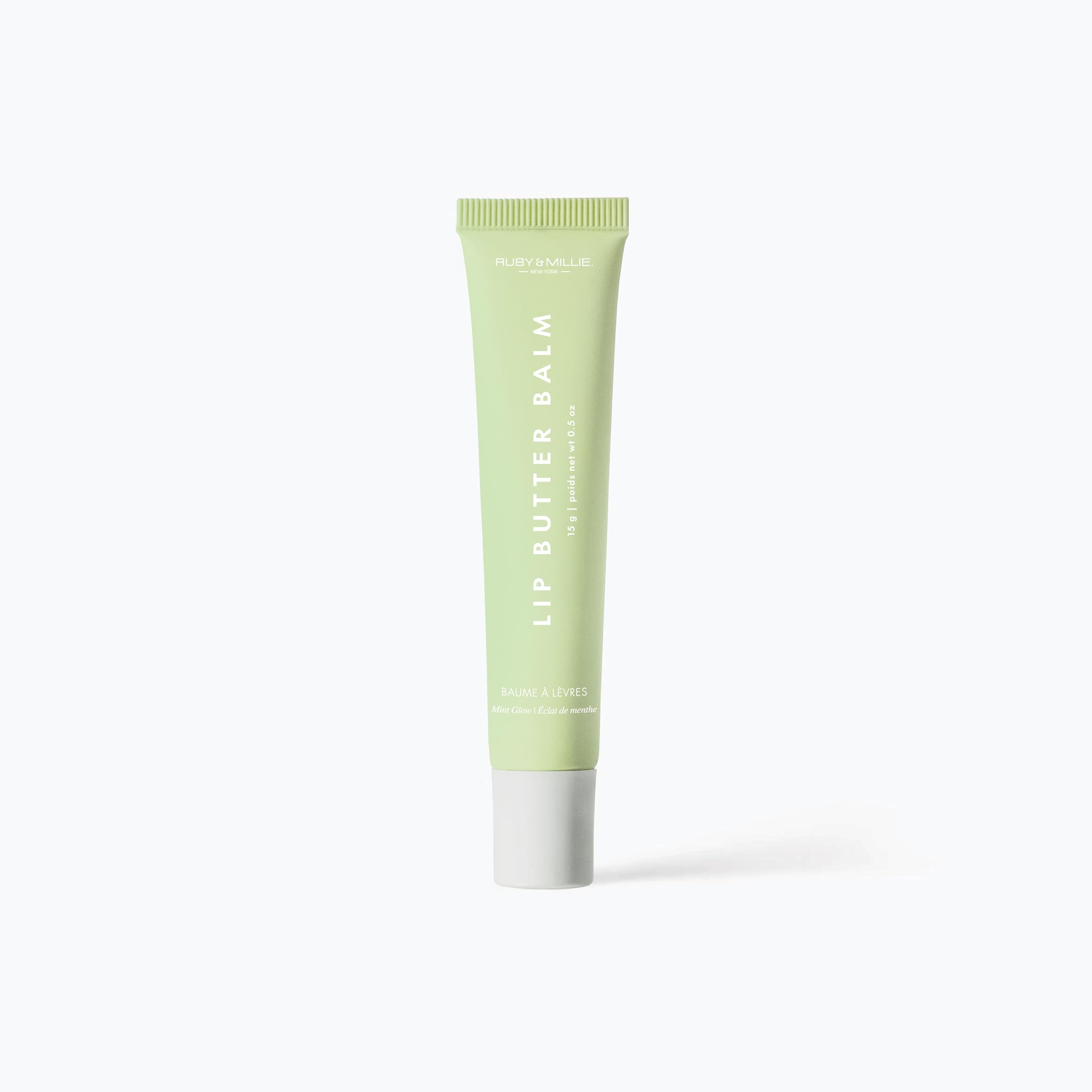 Vegan and cruelty-free Mint Glow packaging by Ruby & Millie