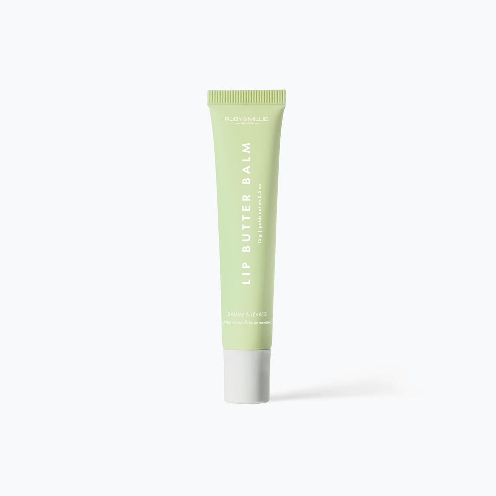 Vegan and cruelty-free Mint Glow packaging by Ruby & Millie
