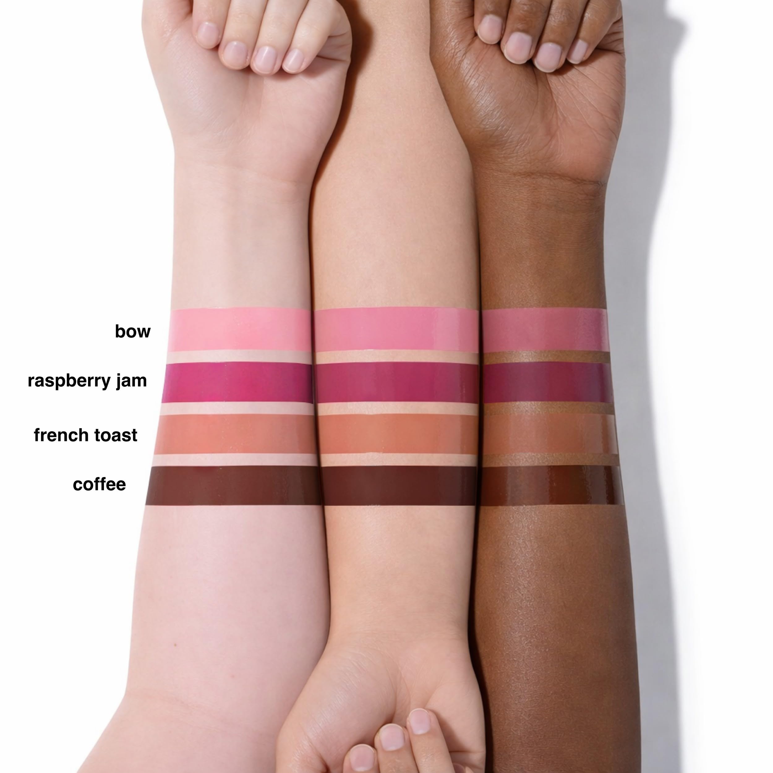 Ruby & Millie lip tint packaging box emphasizes premium aesthetics and care.