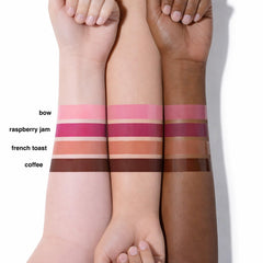 Ruby & Millie lip tint packaging box emphasizes premium aesthetics and care.