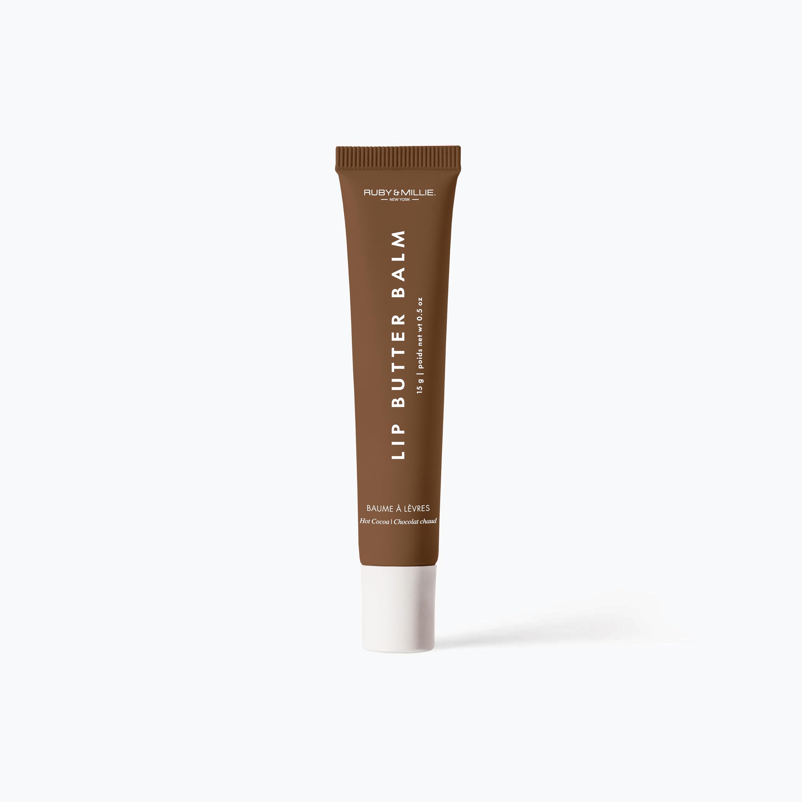 Ruby & Millie lip balm with precision silicone applicator.
