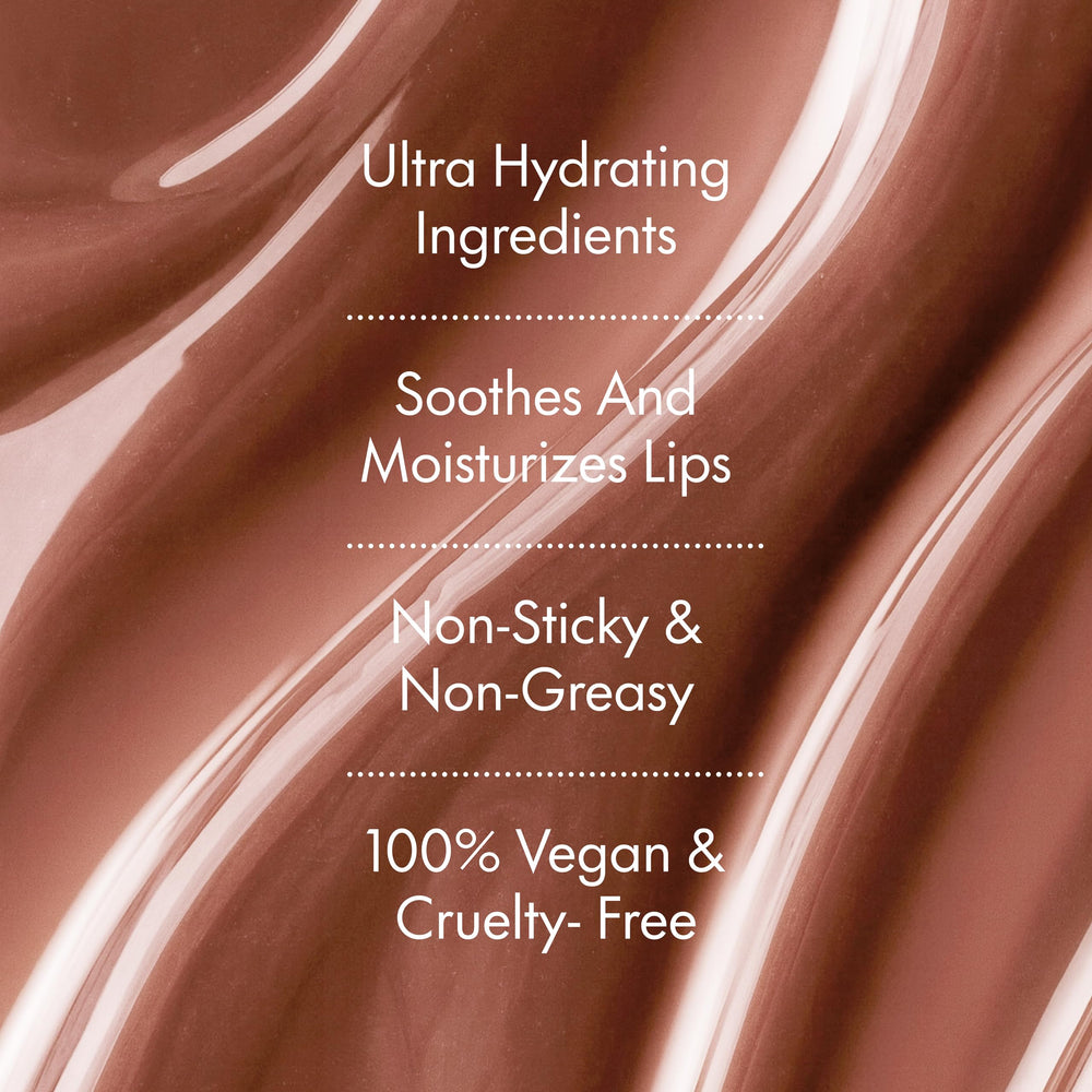 Ruby & Millie rose hip oil enriched balm nourishes dry lips.