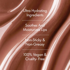 Ruby & Millie rose hip oil enriched balm nourishes dry lips.
