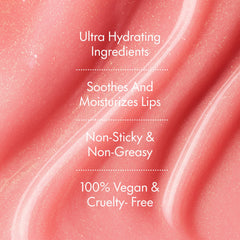 Ruby & Millie vegan cruelty-free lip care badge displayed on packaging.