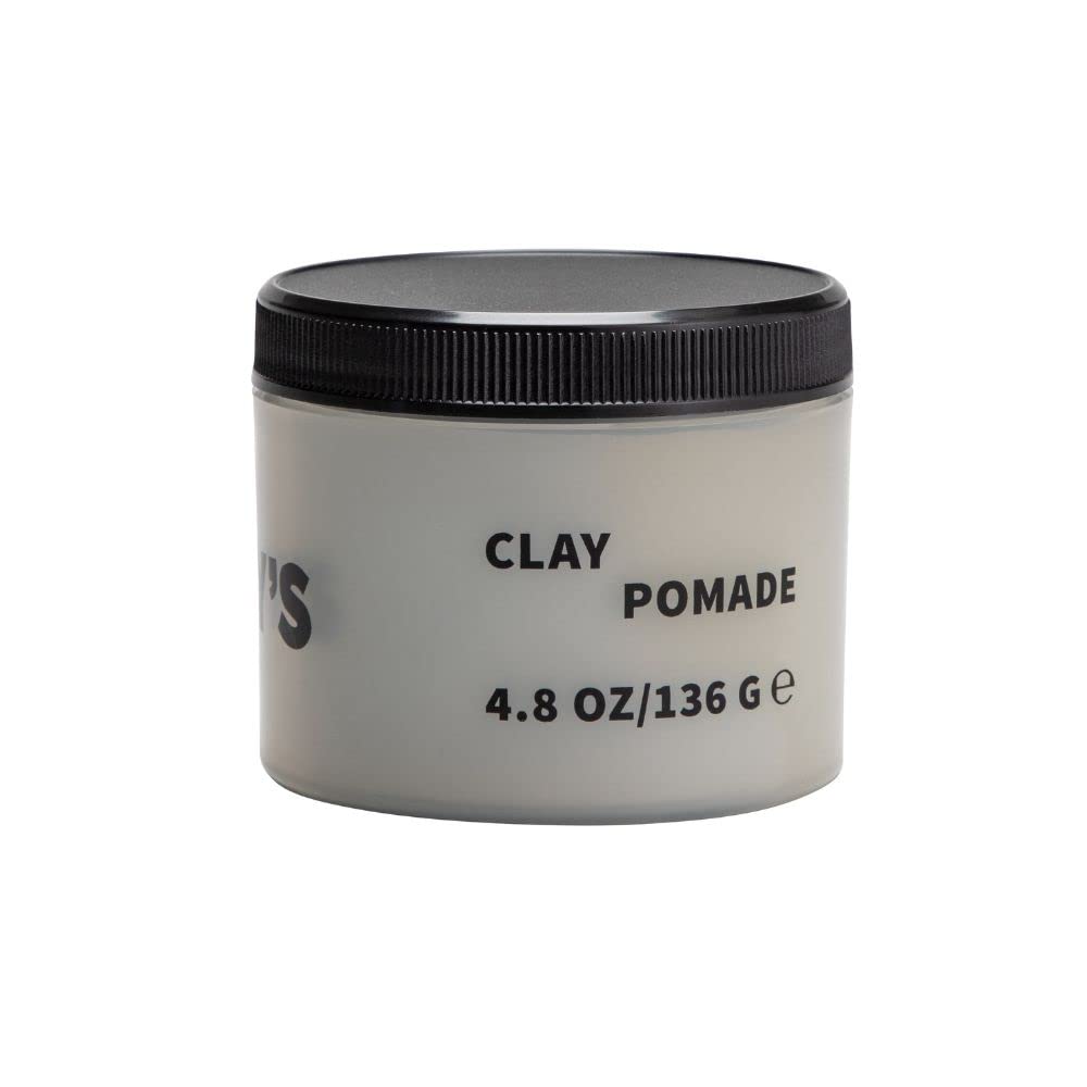 Rudy's Clay Pomade adds texture and volume for fuller hairstyles.