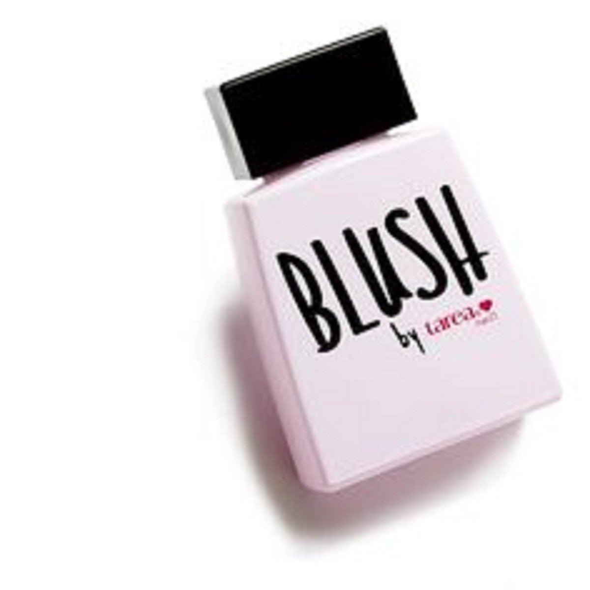 Rue 21 Blush perfume spray bottle with flirtatious floral-fruit scent.