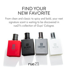 Rue 21 CJ Red fragrance splash on skin evokes warm spice.