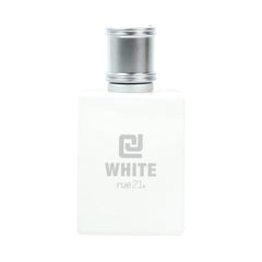 Rue 21 CJ White bottle with label showing a fresh daily fragrance