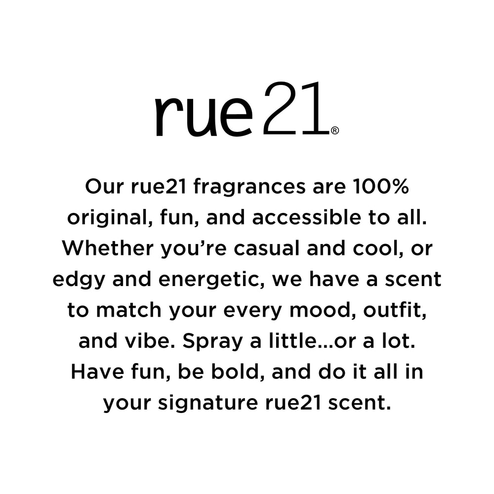 Rue 21 Blush travel-friendly bottle ideal for refreshing your scent anywhere.