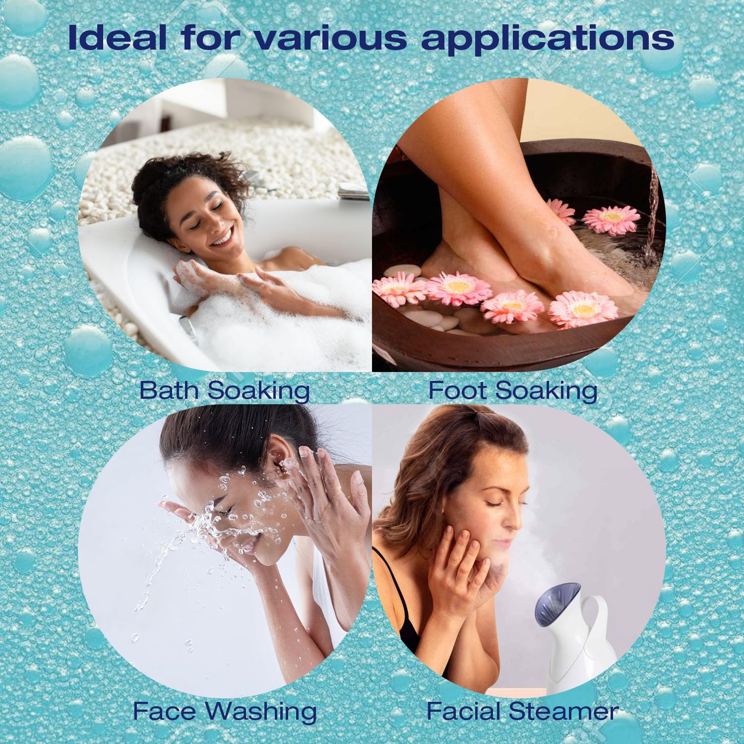 RUITN hydrogen-water-activation demonstrates hydrogen release for a refreshing immersion.