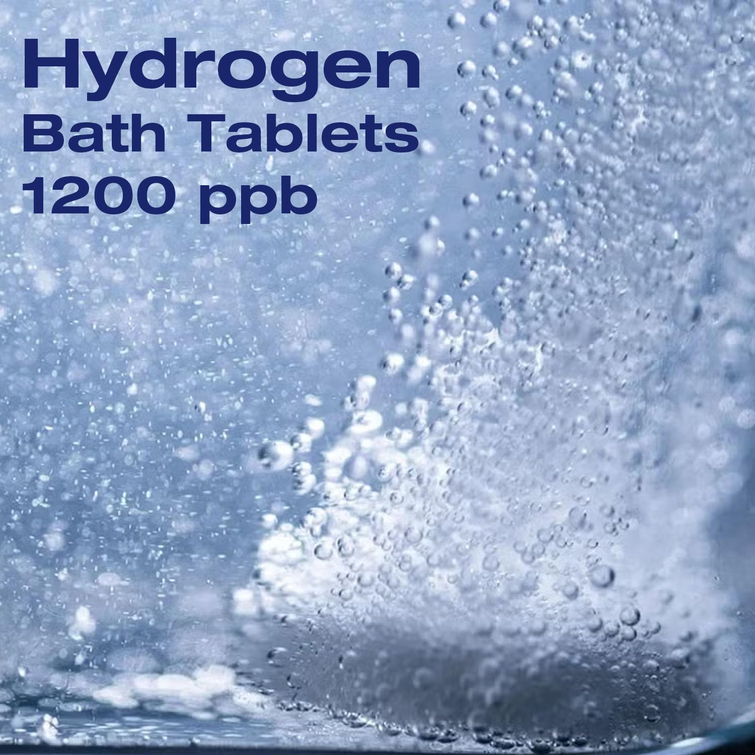 RUITN hydrogen bath tablets dispense into water for a revitalizing soak.