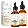 Rulviou 2 Pack Cyperus Rotundus Oil for Hair Removal – Gentle Natural Body Hair Growth Reducer, 4 fl oz