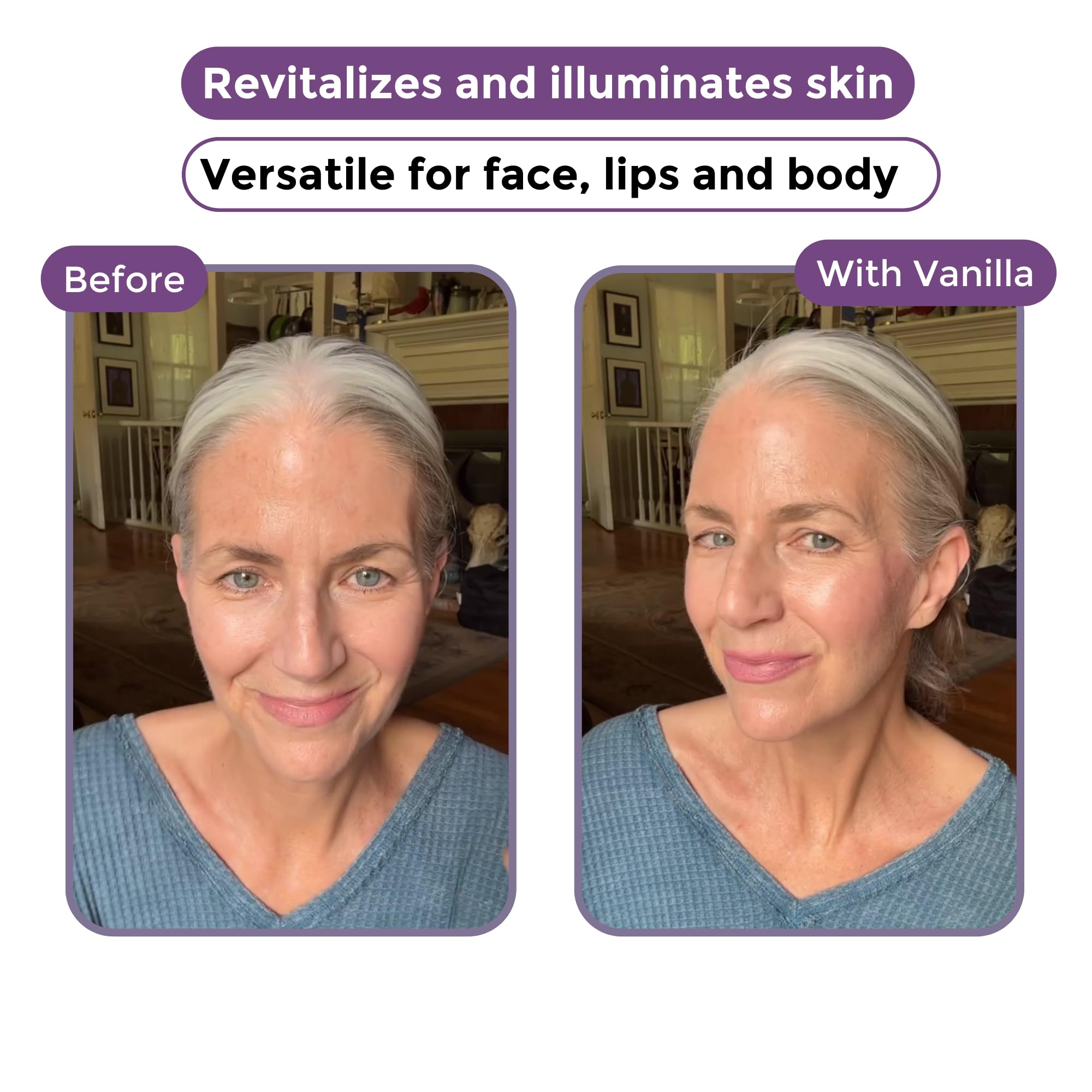 Rumi Cosmetiques InstantGlow+ in use supports quick touch-ups and travel-friendly routine