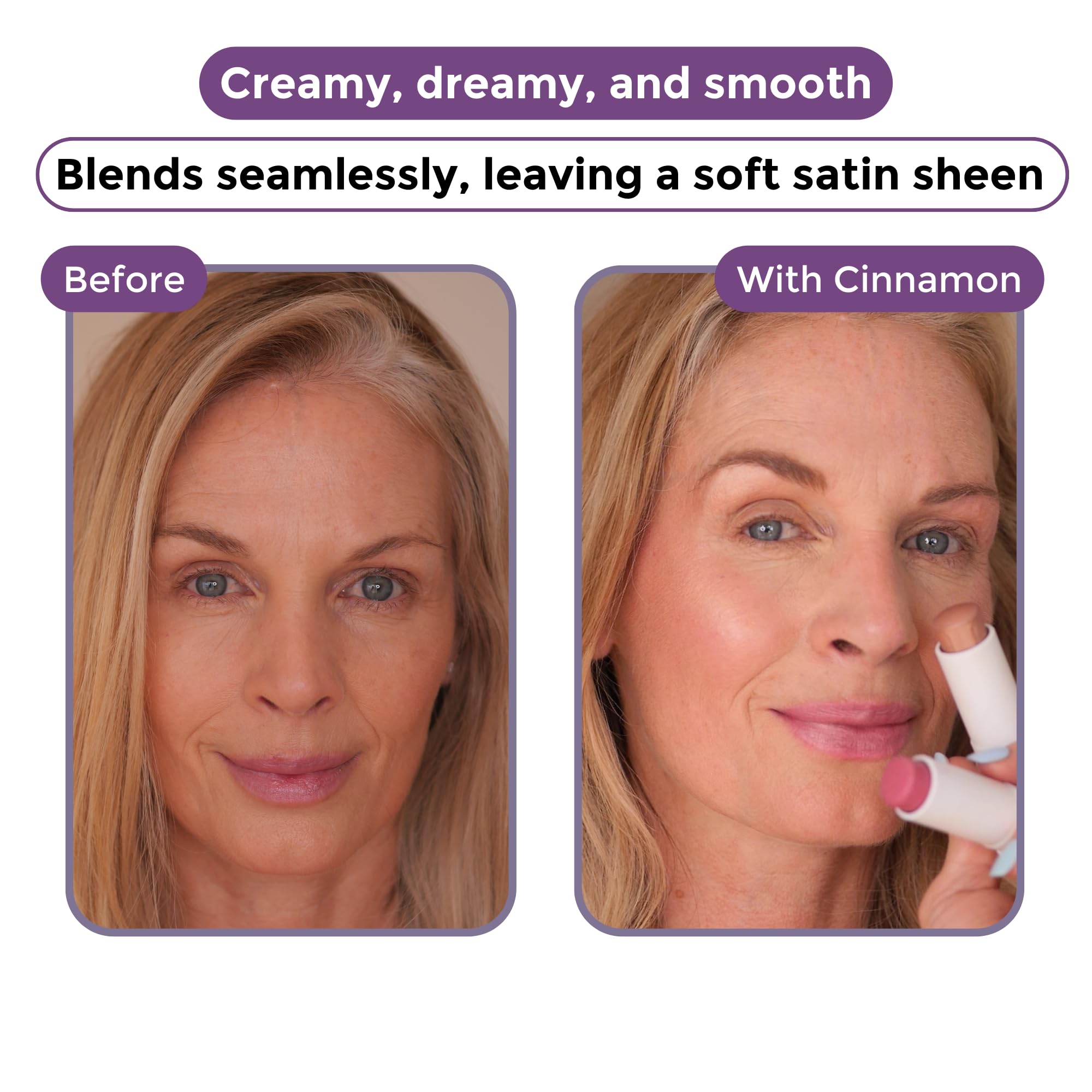 Rumi Cosmetiques InstantGlow+ close-up reveals creamy formula for smooth application
