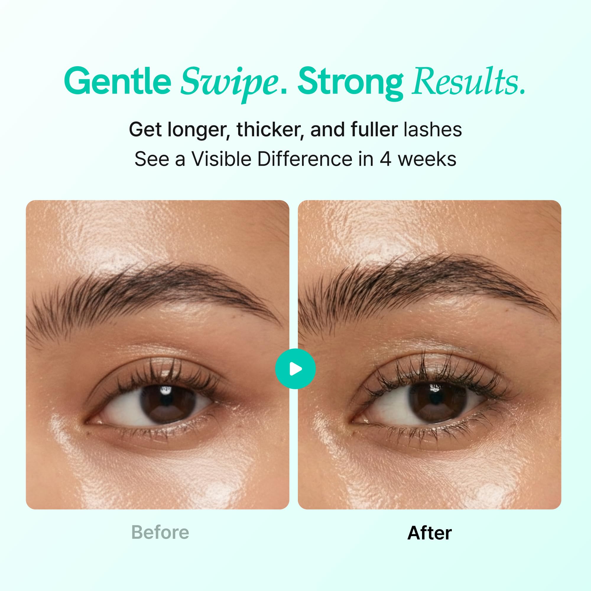 Ruminae biotin strengthens lash and brow resilience with regular use.