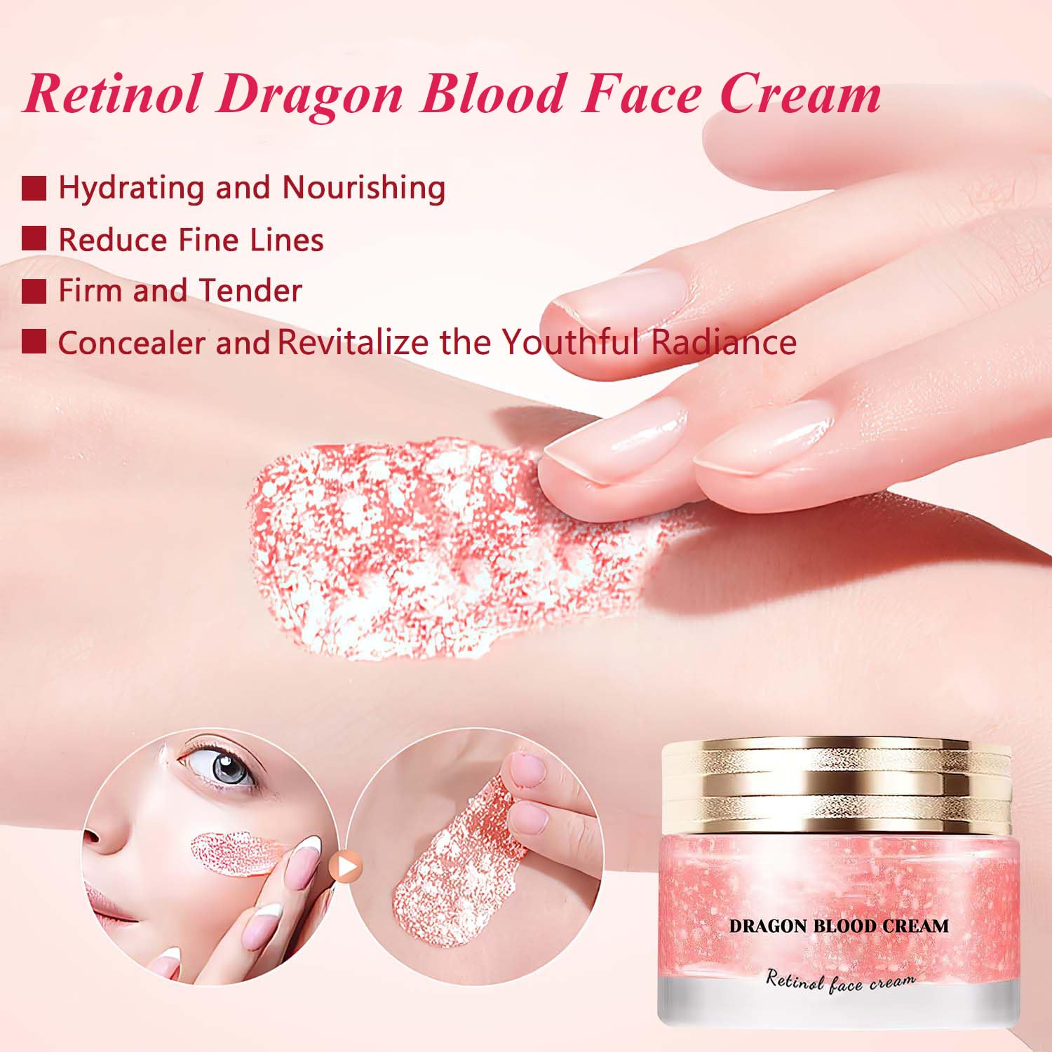 RunBuxd Dragon's Blood Easy Cream packaging showing nourishing formula.