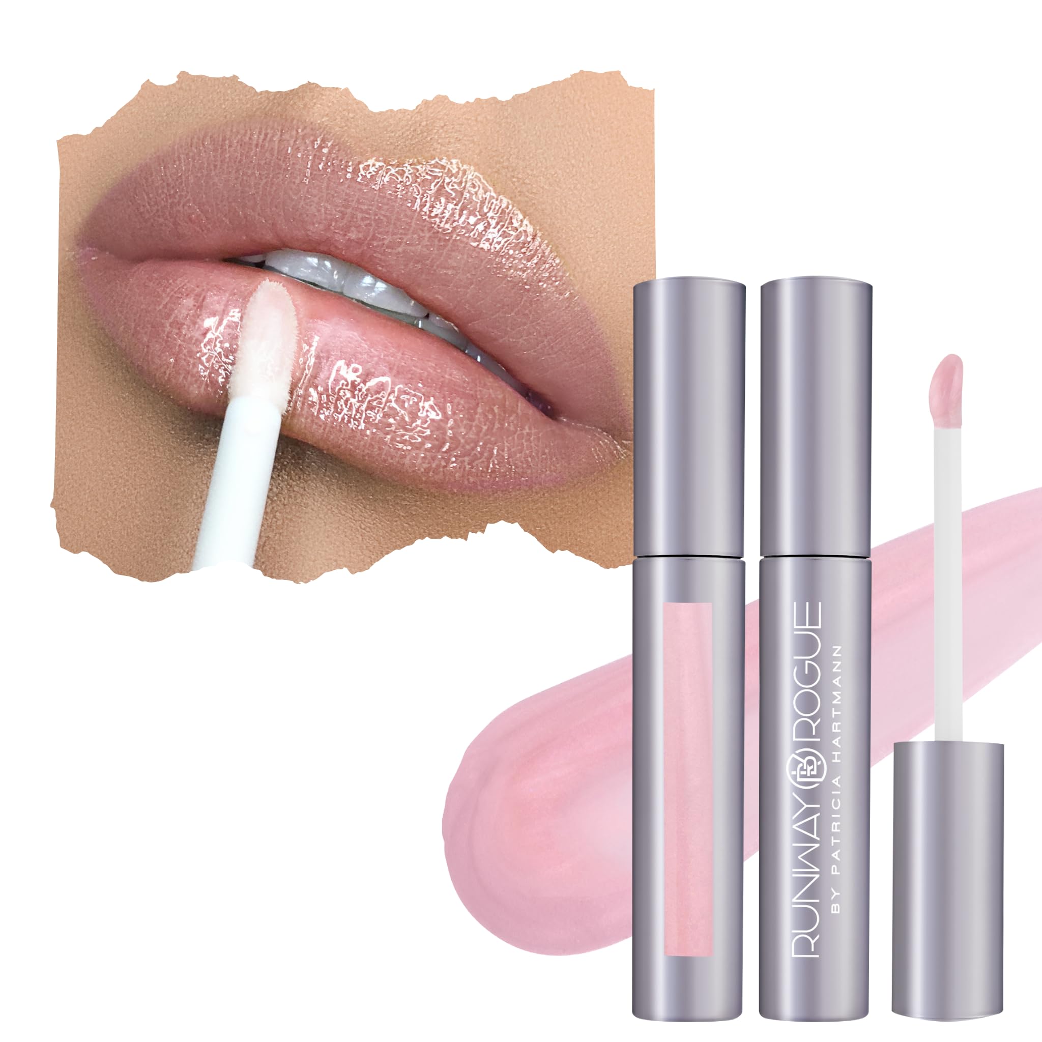 Runway Rogue Bride in Show bottle with pearly pink gloss and radiant shine