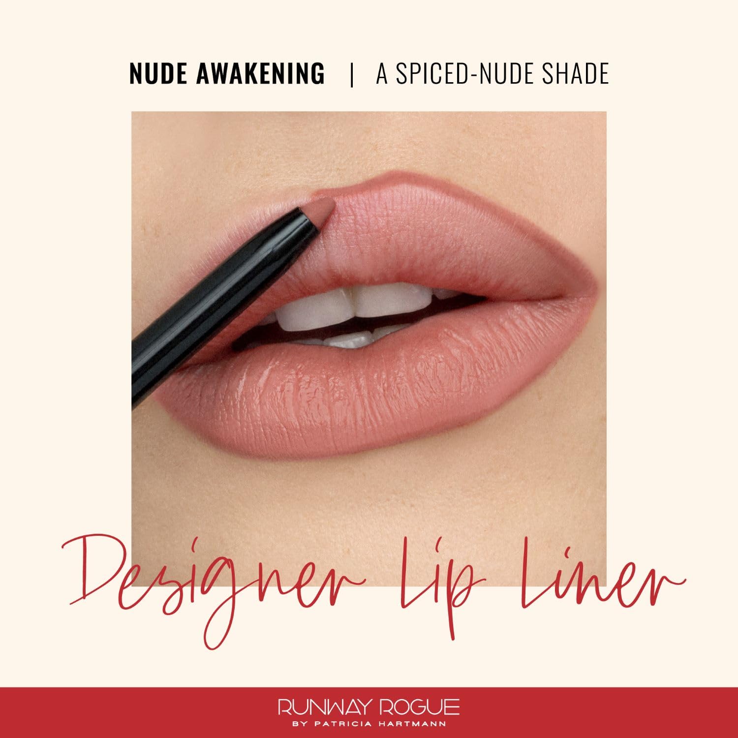 Close-up of Runway Rogue Designer Liner built-in sharpener for precise edge control