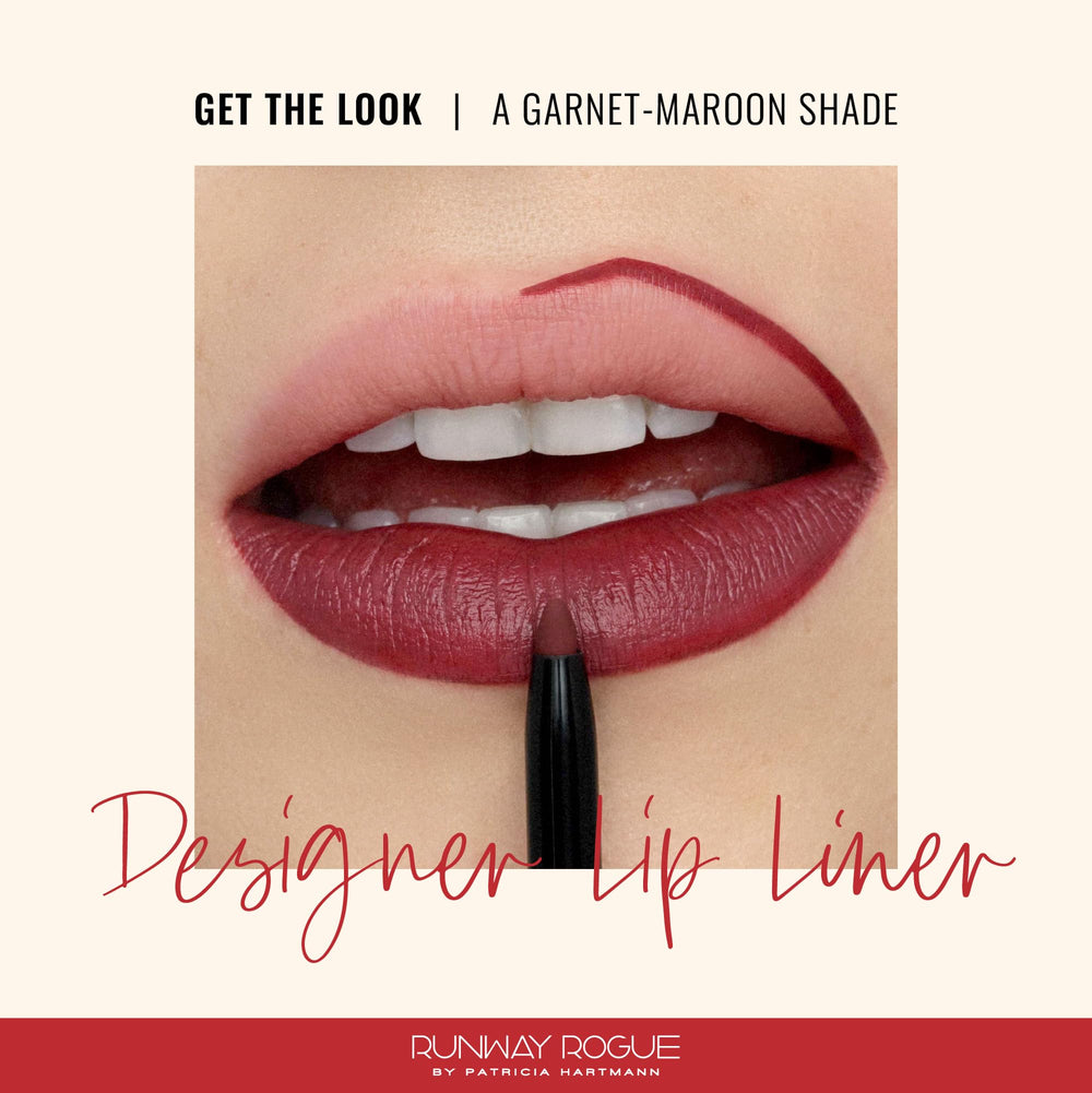 Runway Rogue Designer Lip Liner built-in sharpener for precise edges