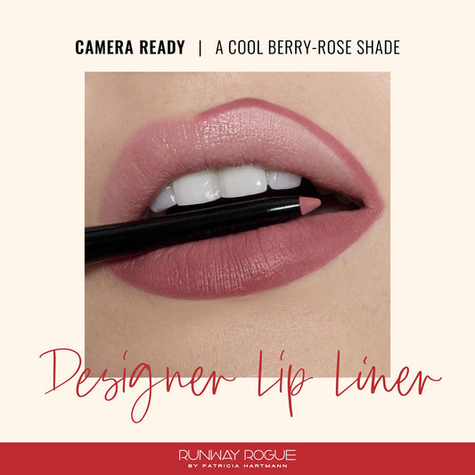 Runway Rogue Designer Liner Lip Pencil built-in sharpener enables crisp edges.