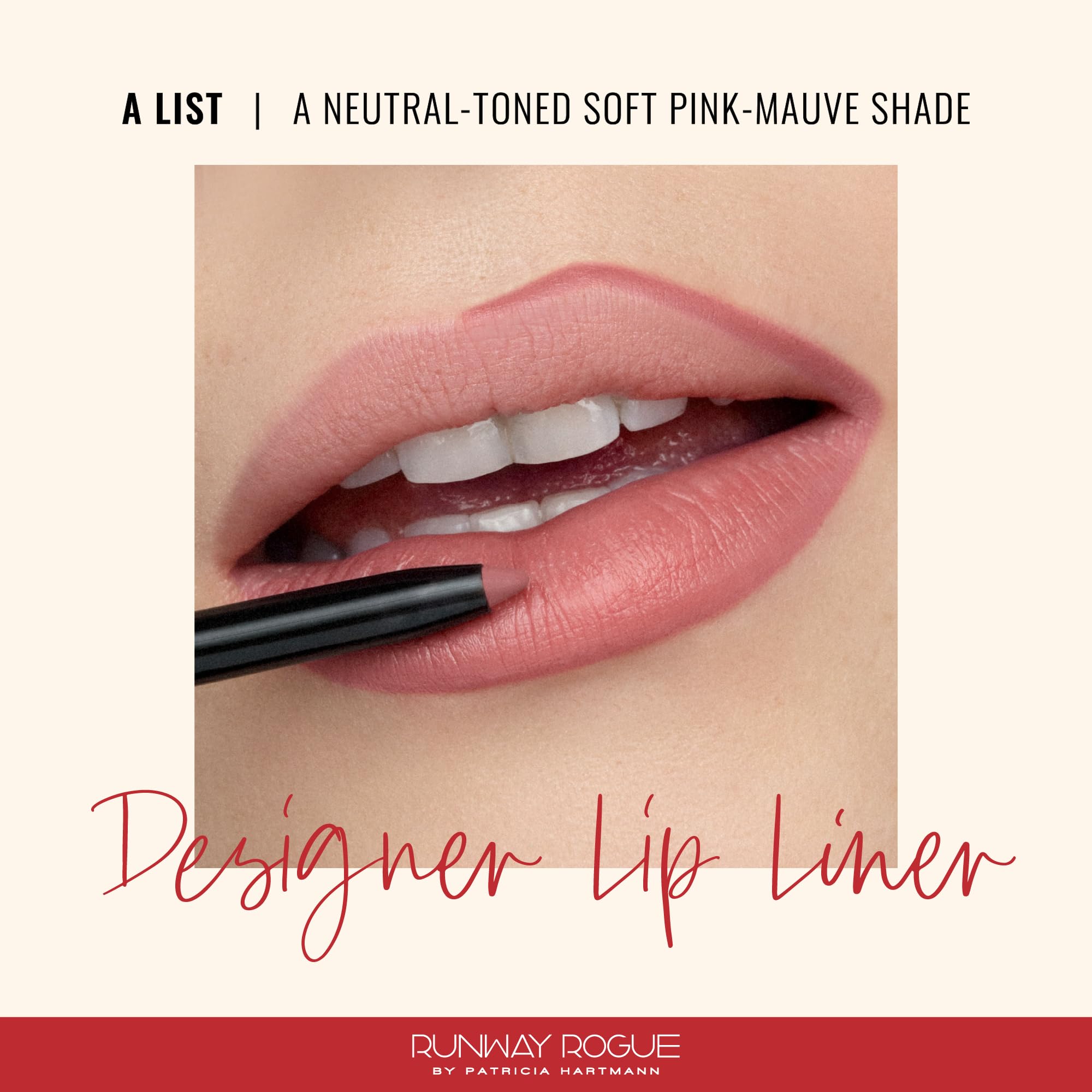 Close-up of sharpened tip on Runway Rogue Designer Liner