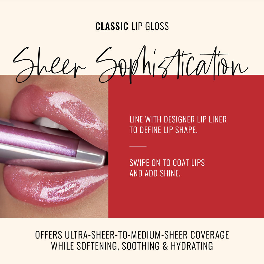 The moisturizing formula uses jojoba and aloe for soft lips.