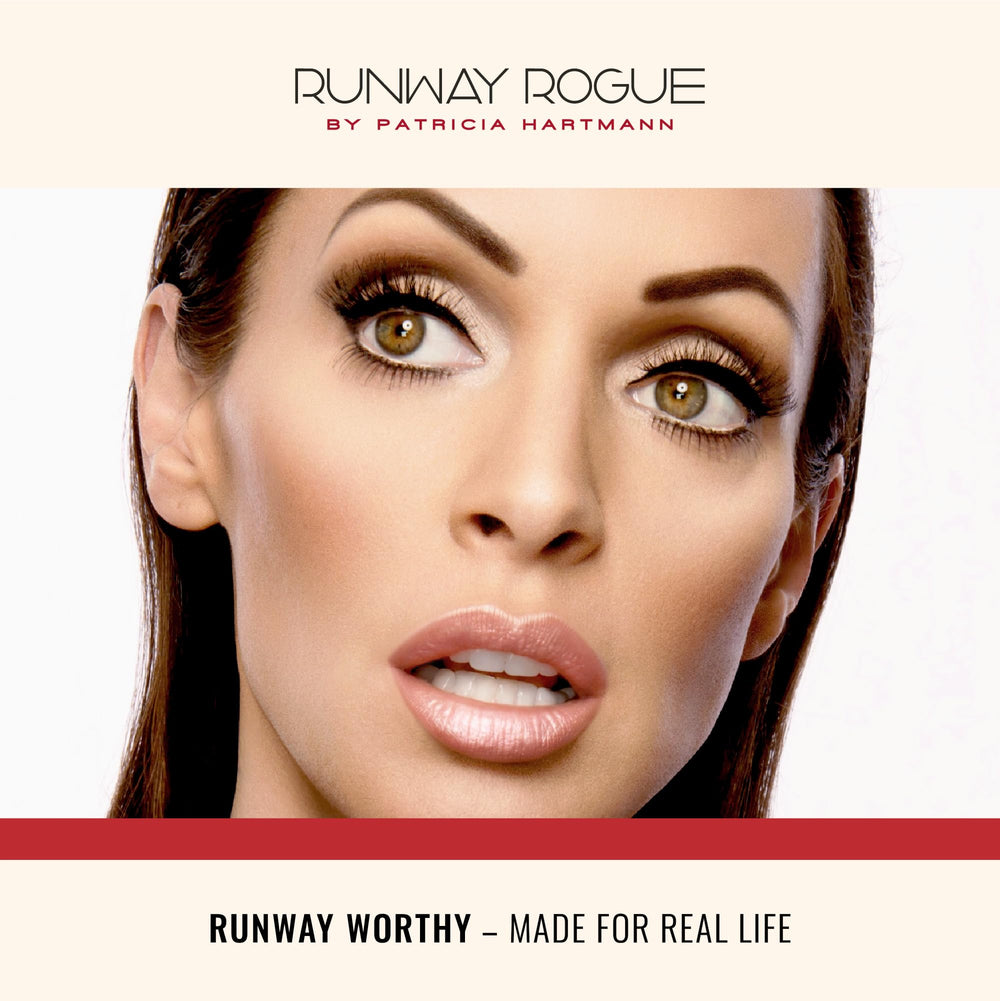 Runway Rogue Pearl Glam Showtime ingredients panel highlights vegan antioxidant formula