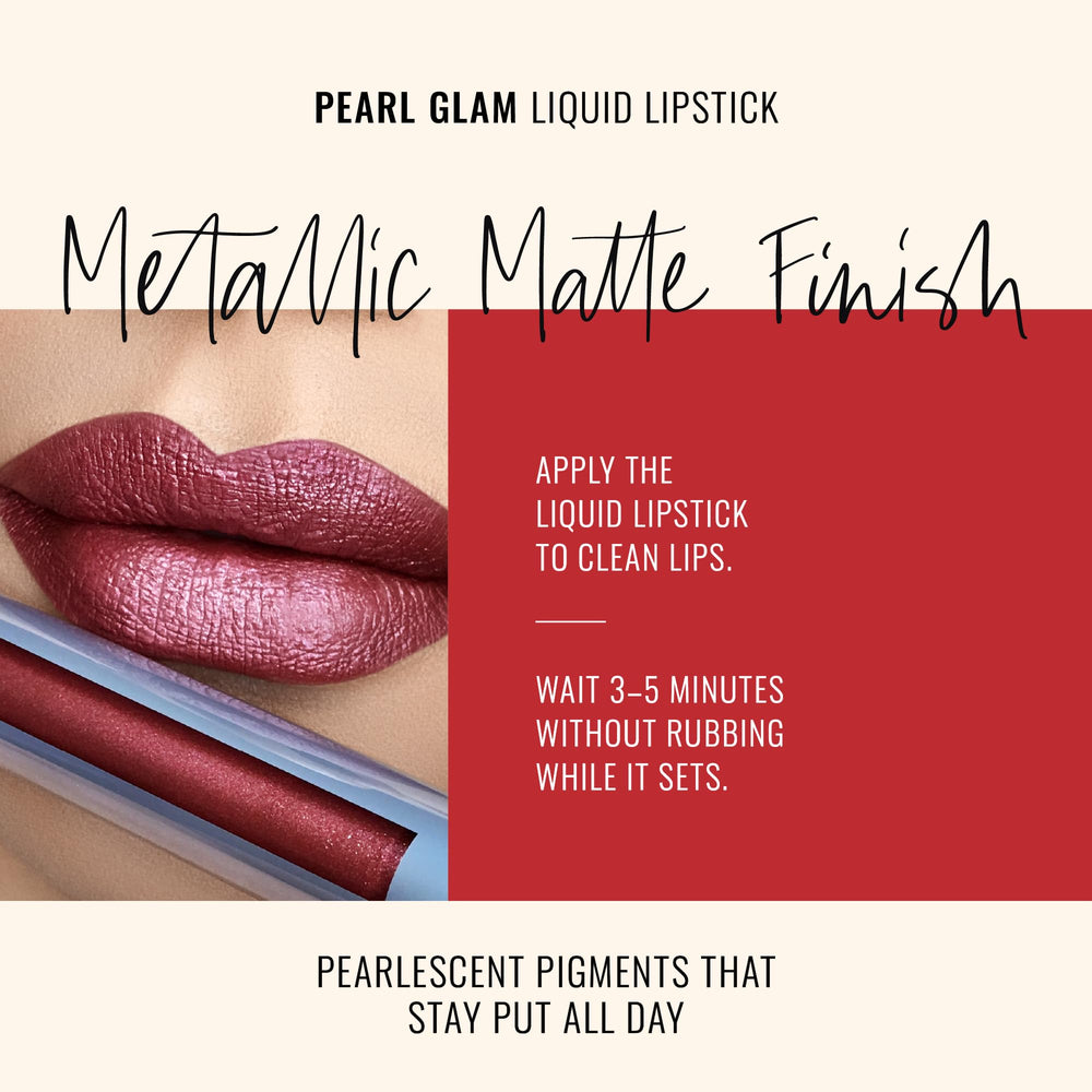 Runway Rogue Pearl Glam swatches in berry-bronze shade