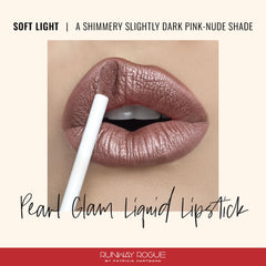 Runway Rogue Pearl Glam swatches reveal metallic pink-nude glow