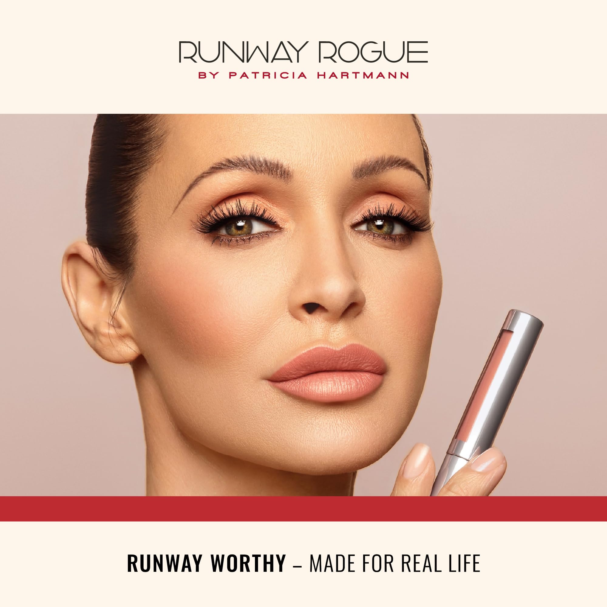 Selfie-ready portrait with lasting color and fade-resistant shine