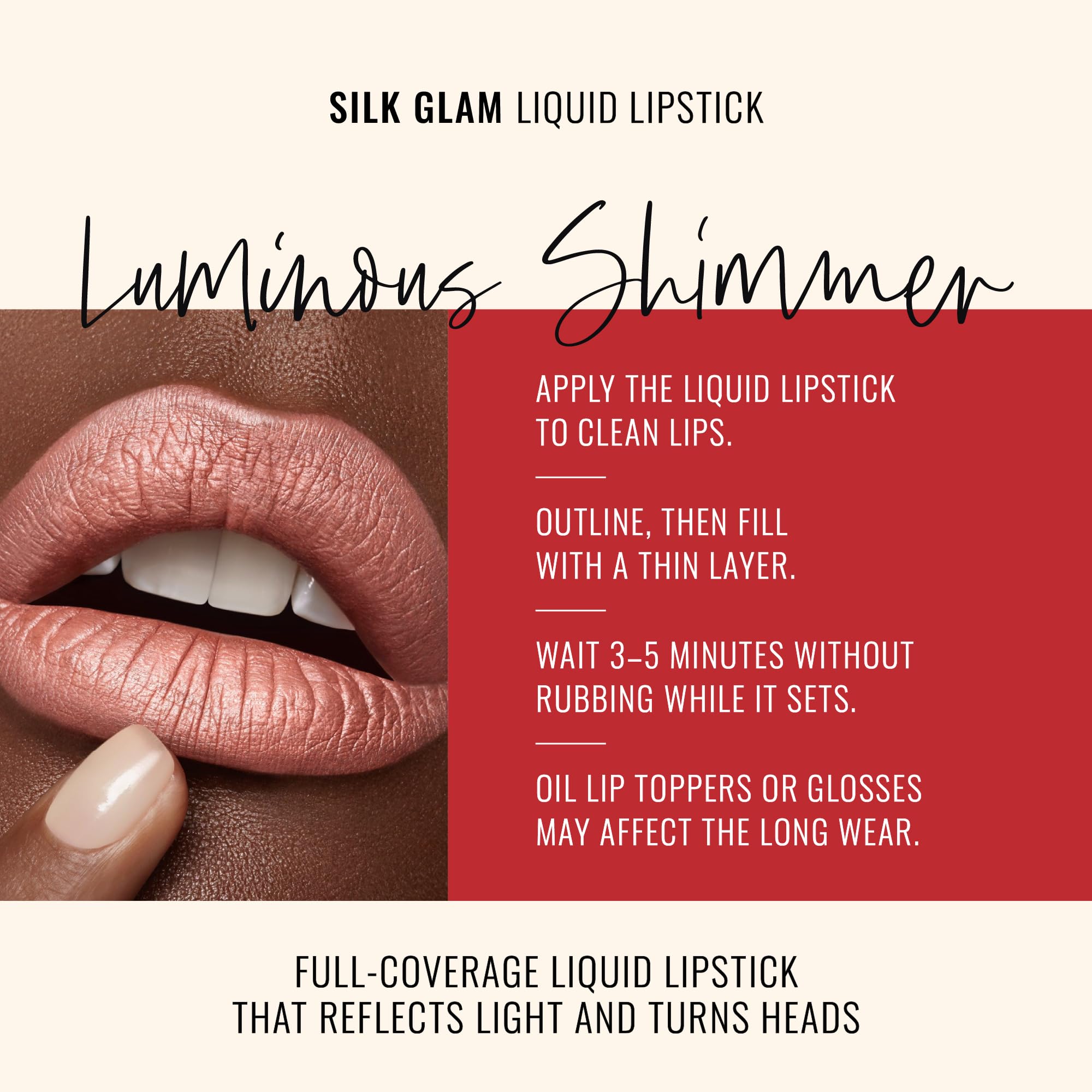 Runway Rogue Silk Glam Sex Symbol swatches offer versatile medium-nude frost.