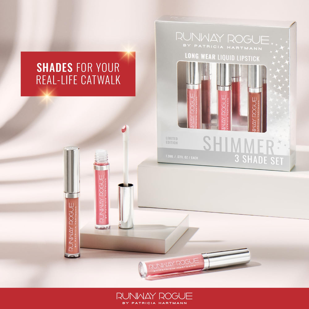 Runway Rogue Try Me lipsticks transfer-proof color-rich wear
