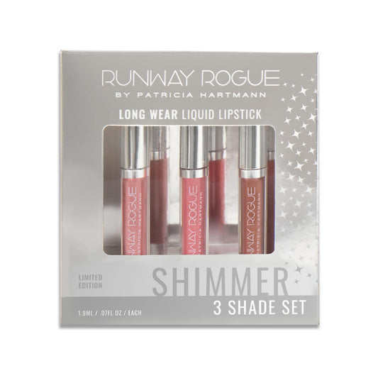 Runway Rogue Try Me 3 Mini Lipsticks Soft Box for soft-focus pink nude lips