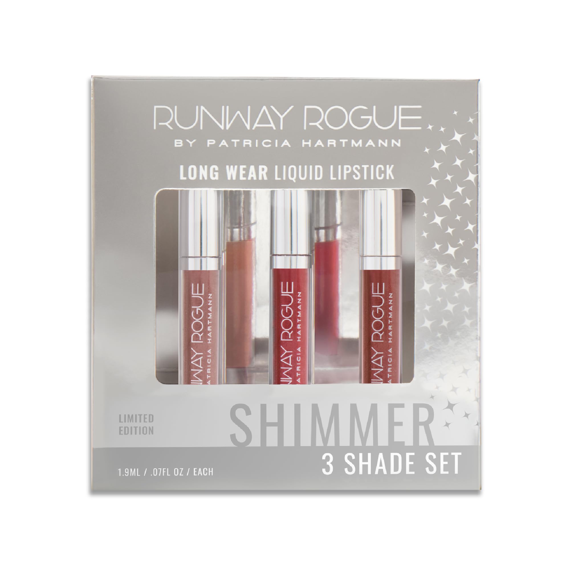 Runway Rogue Try Me Soft Light mini lipstick swatch for soft pink neutral look.