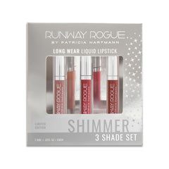 Runway Rogue Try Me Soft Light mini lipstick swatch for soft pink neutral look.