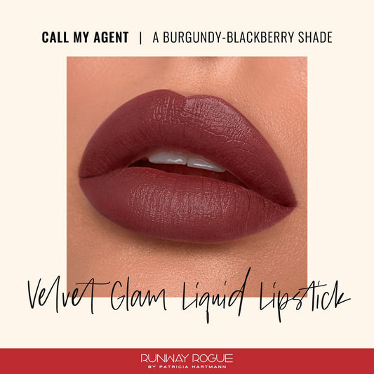 Runway Rogue Velvet Glam wand applicator enables precise application.