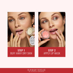 Runway Rogue packaging box highlighting premium lip care