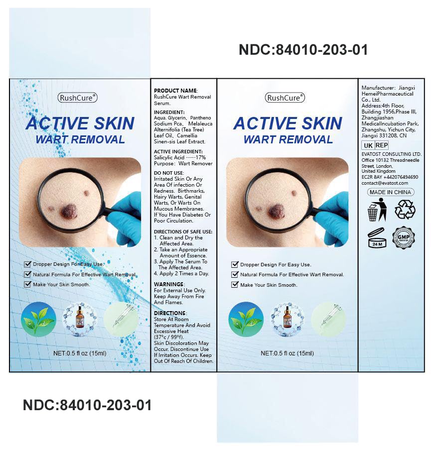 RushCure precise spot treatment for common warts in daily routines