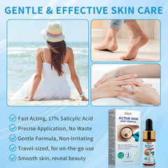 RushCure on-skin use shows gentle, precise application