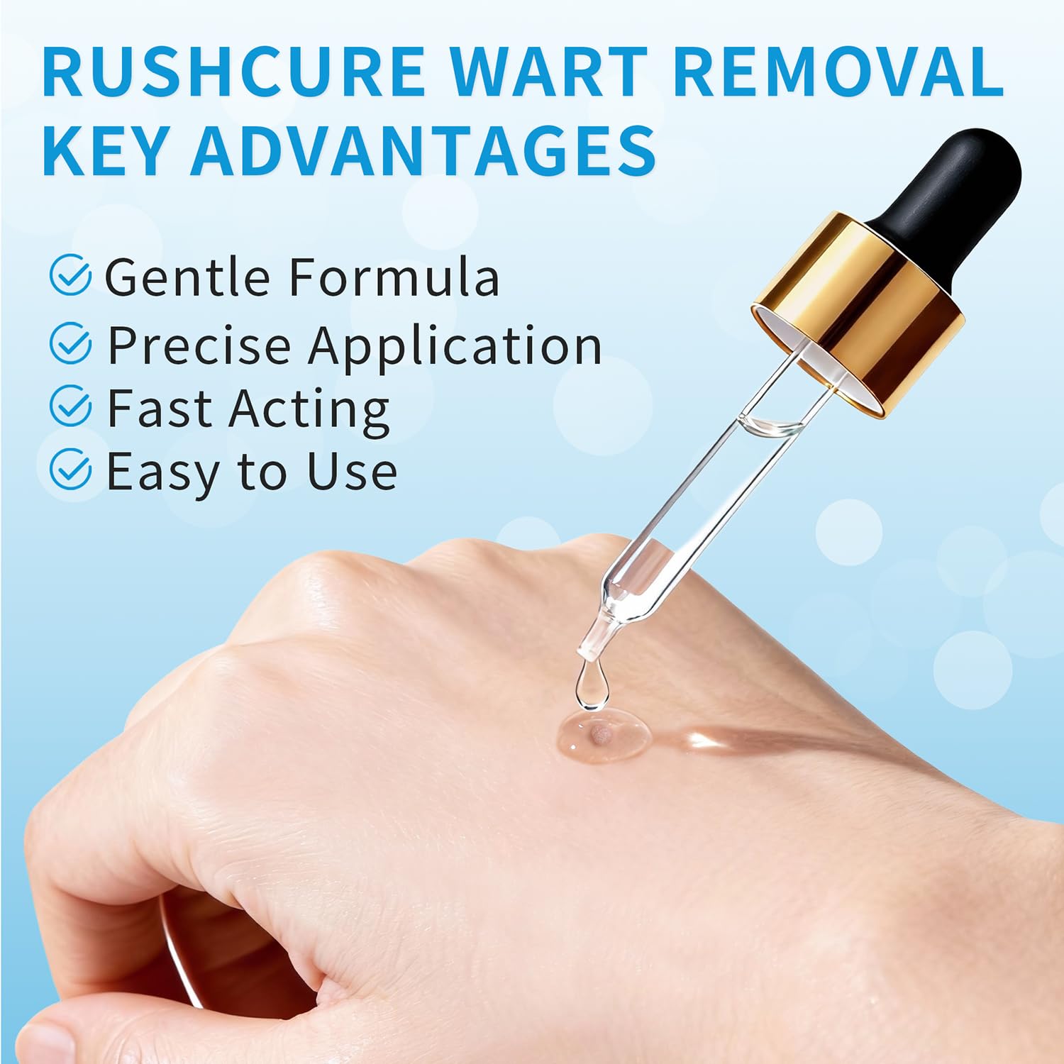 RushCure travel size fits pockets for on-the-go skin care