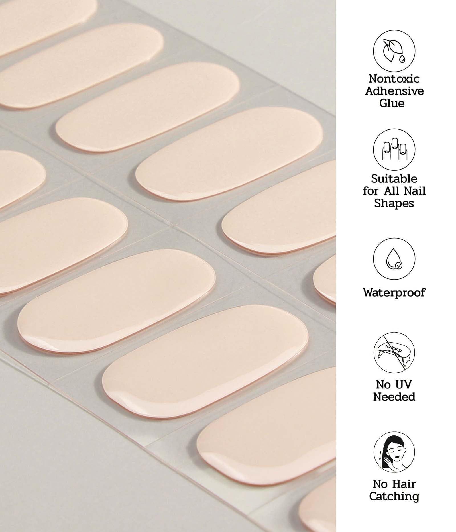 ruyeefam Nail Polish Strips fold edge trimming highlights clean edges and lasting wear