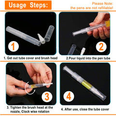 Rvetol label stickers set for organizing each pen